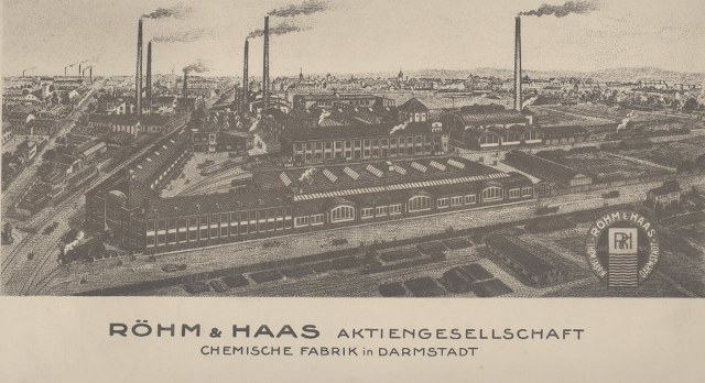 Rhm & Haas Werk Darmstadt 1922/23